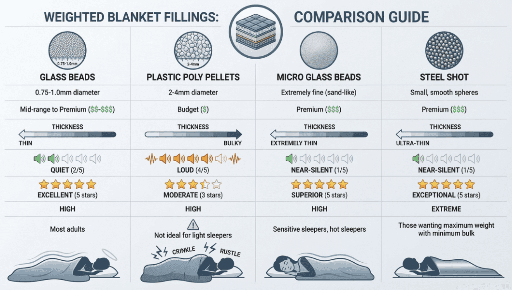 Weighted Blanket Filling Types