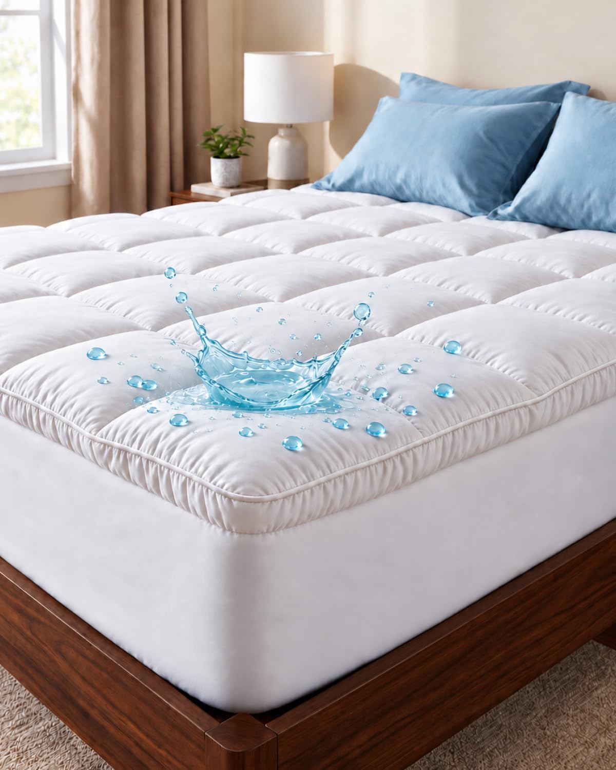 Beckham Hotel Collection Hybrid Mattress Pad & Protector