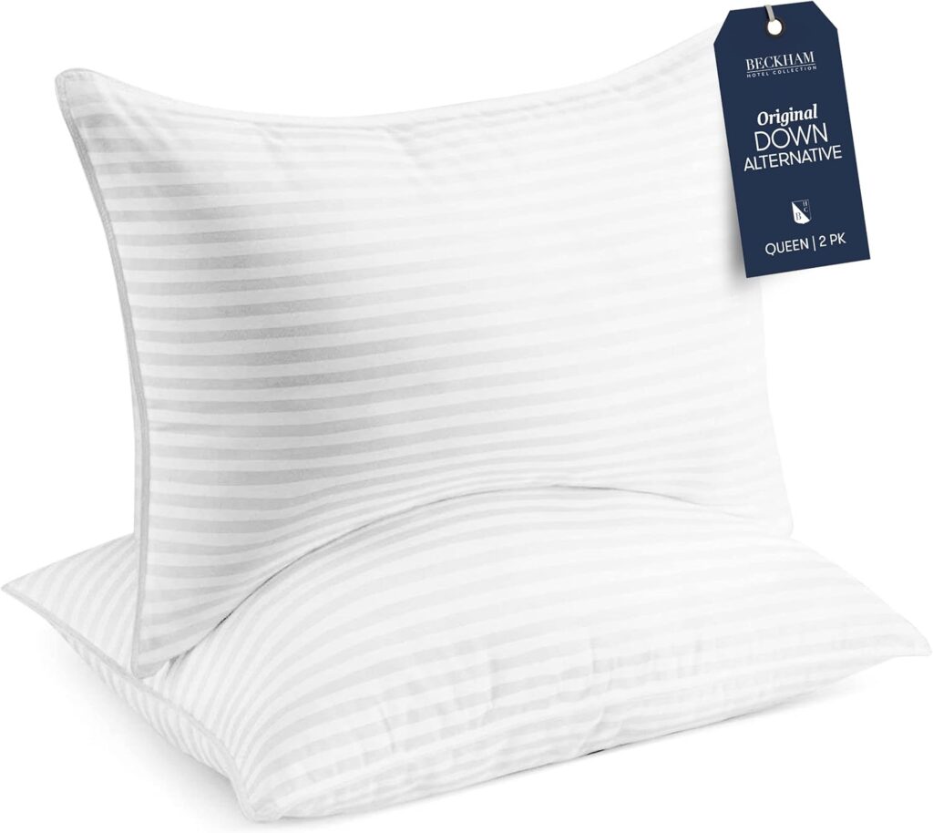 beckham hotel gel pillow for a sleep friendly bedroom