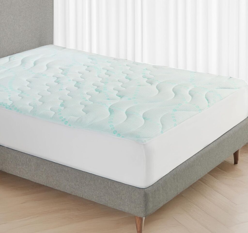 California Design Cooling Mattress Pad for night sweats