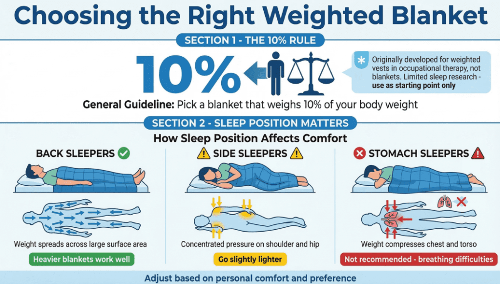 how to choose the right weighted blanket