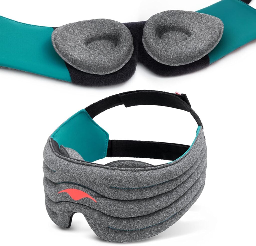 Manta Weighted Sleep Mask for better sleep quality