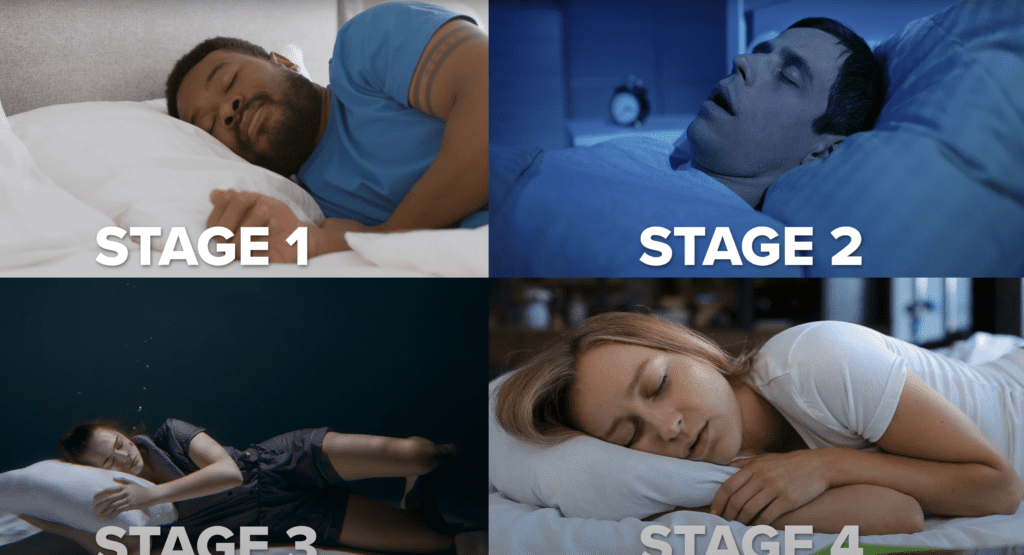 stages of deep rem sleep