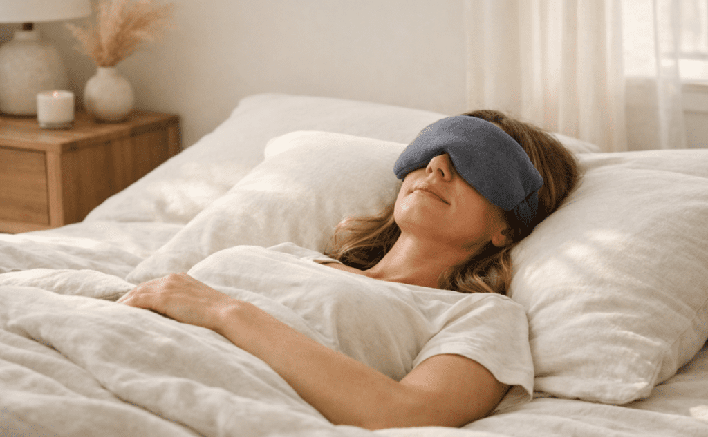 Weighted Eye Masks for Sleeping