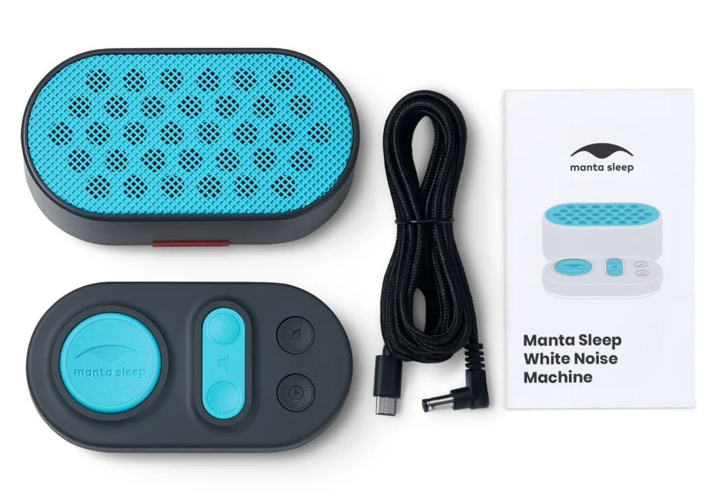 Manta White Noise Machine to block out snoring
