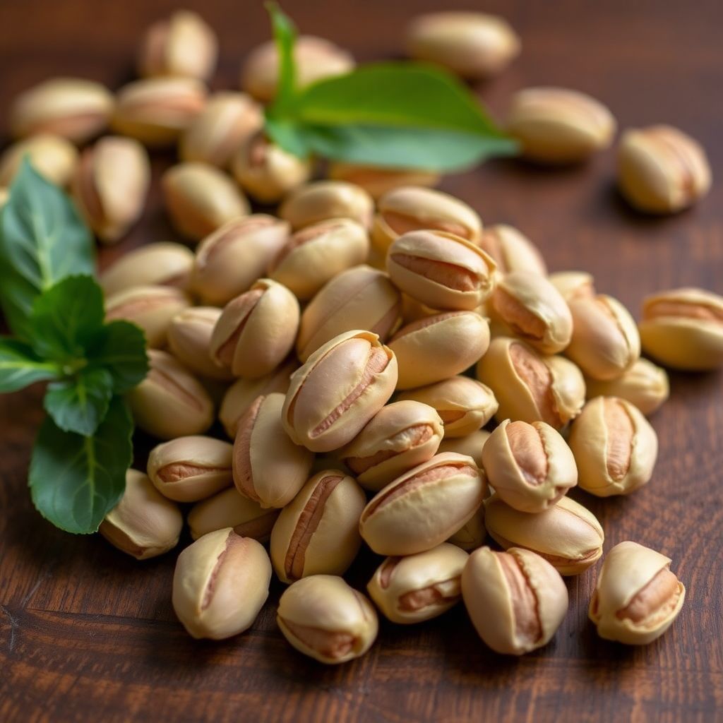 Pistachios for better sleep Pistachios containing melatonin