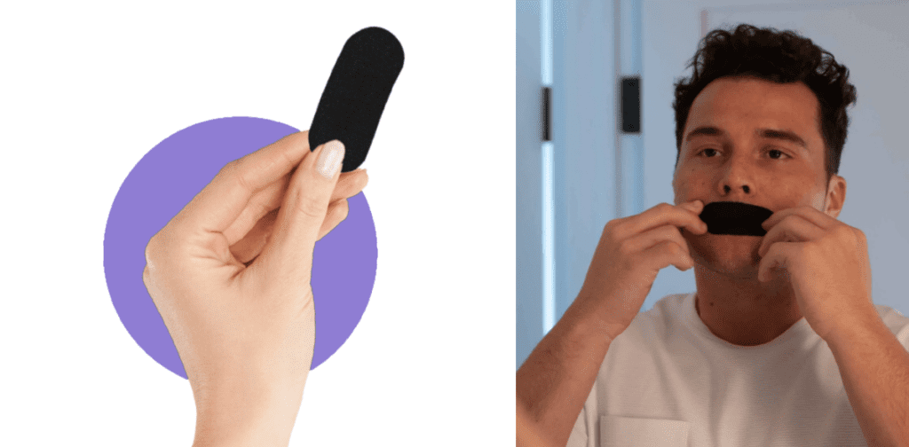 using sleep ease mouth tape for sleeping