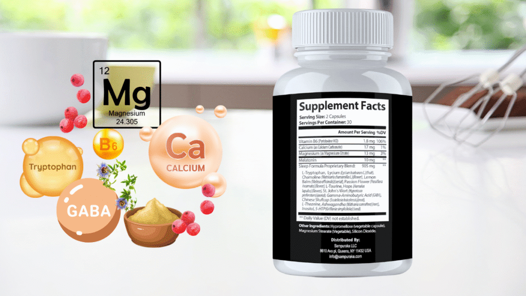 sleep guard plus ingredients list
