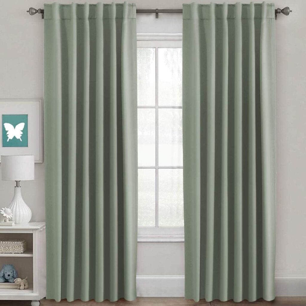 H.VERSAILTEX Blackout Curtains for night shift workers