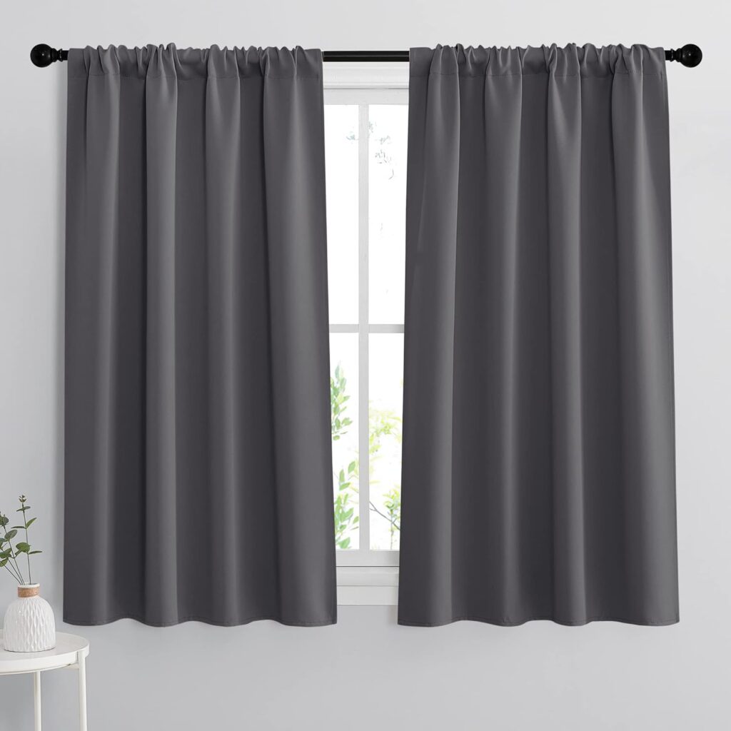 RYB HOME Blackout Curtains for night shift workers