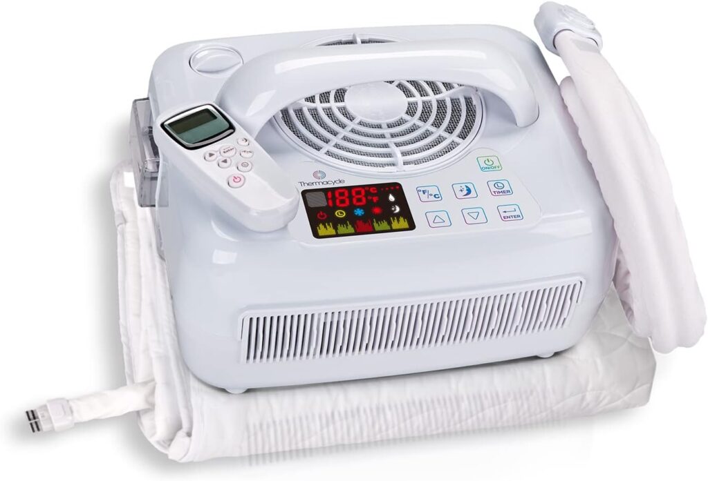 thermacycle bed cooling mattress pad for hot flashes