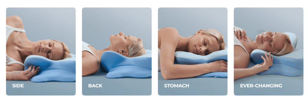 Derila Ergo Memory Foam Pillow for upper back pain