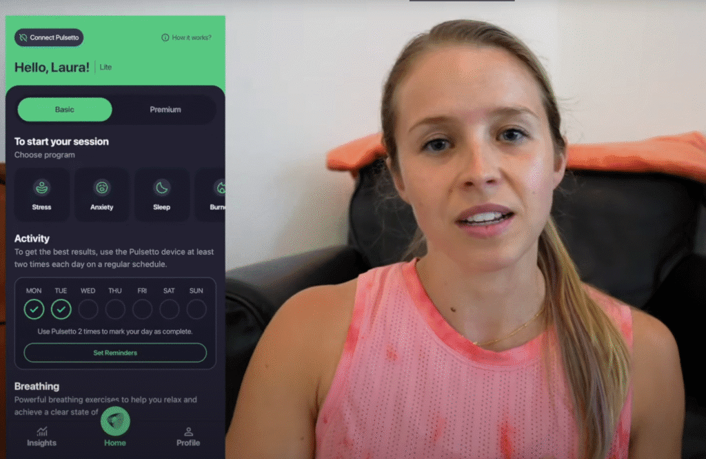 Pulsetto's five specialized apps and user experience