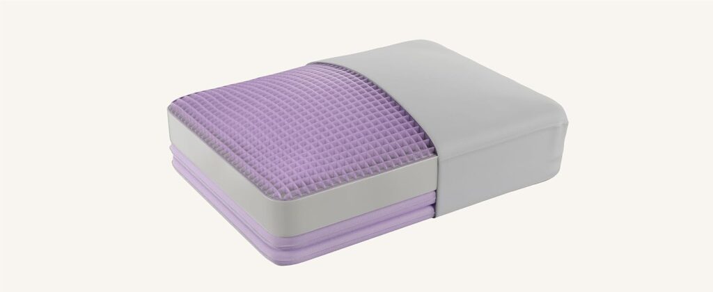 Purple DreamLayer Pillow for upper back pain