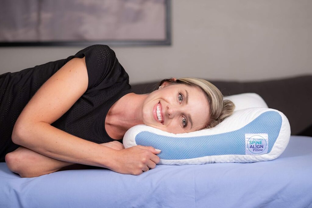 SpineAlign Pillow for upper back pain