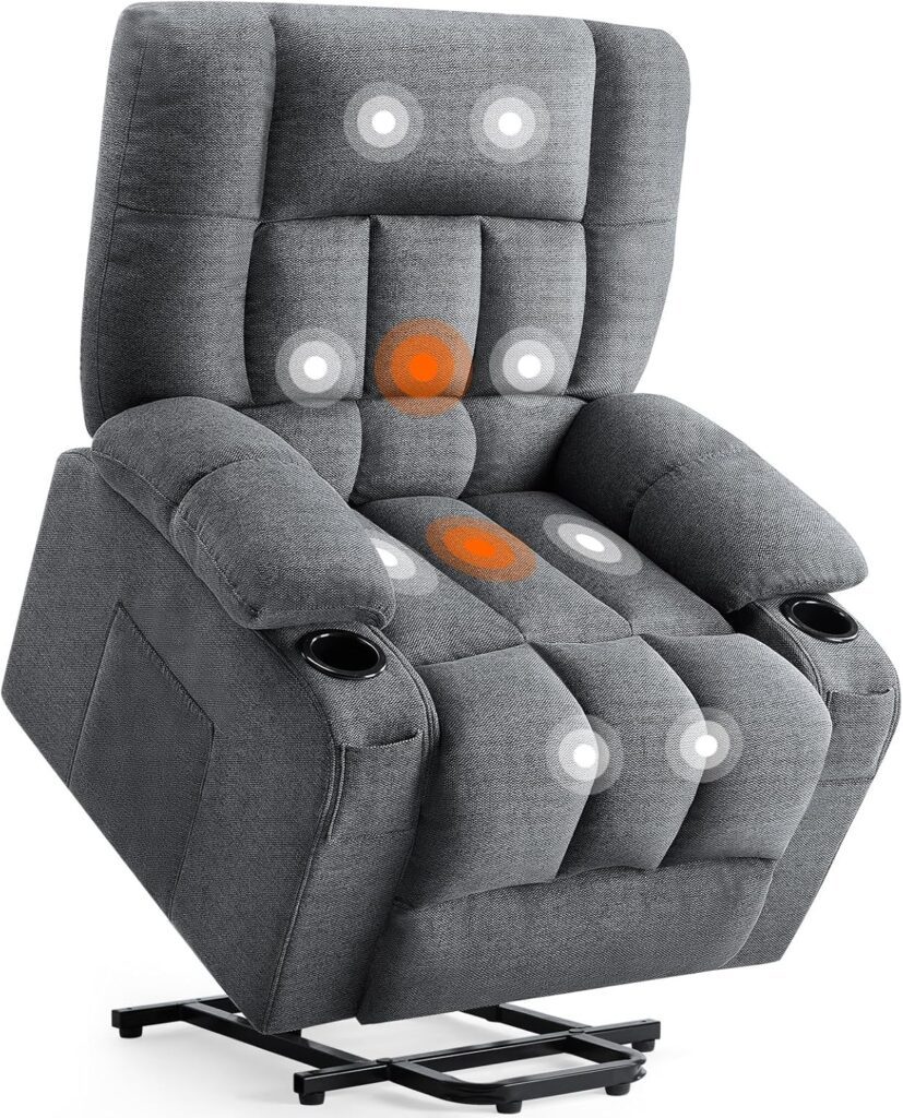 sweetcrispy recliner chair with massage for sleeping