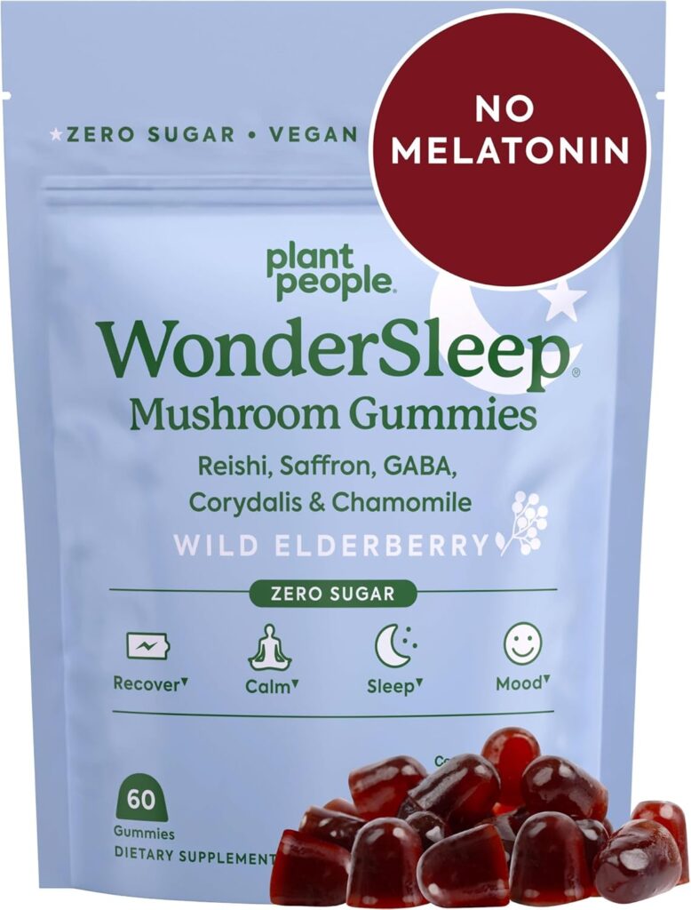 wondersleep mushroom gummies by plant people