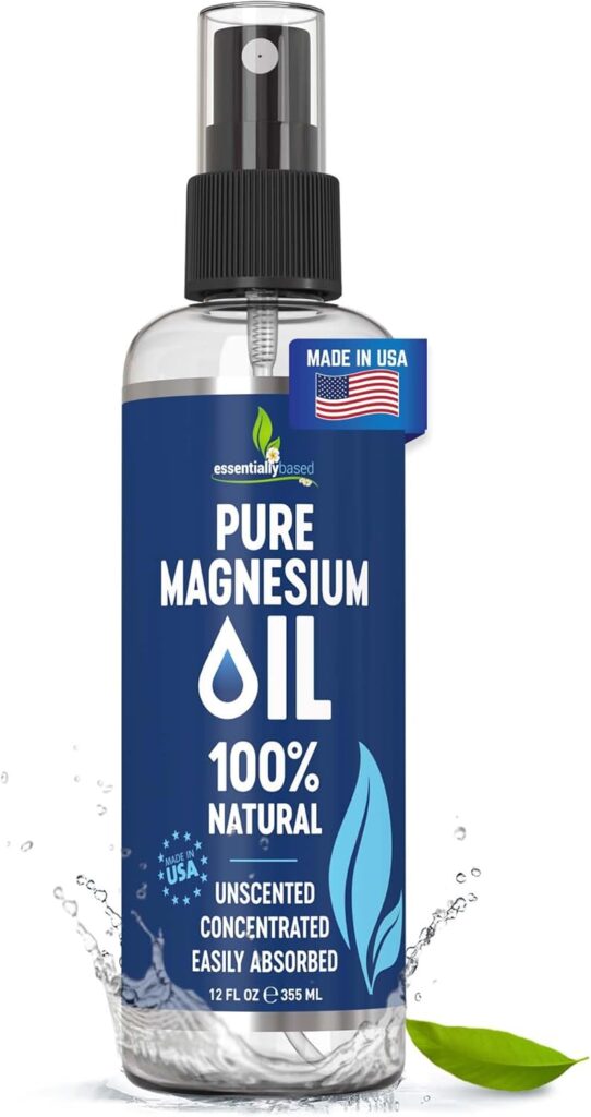 Essentially Based Pure Magnesium Oil Spray for RLS