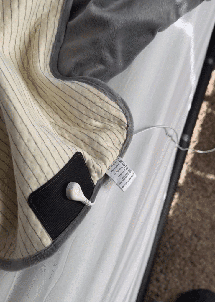 connecting the hooga grounding blanket