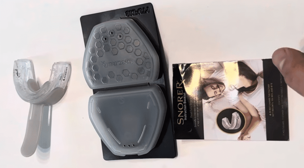 SnoreRx unboxing what's in the package