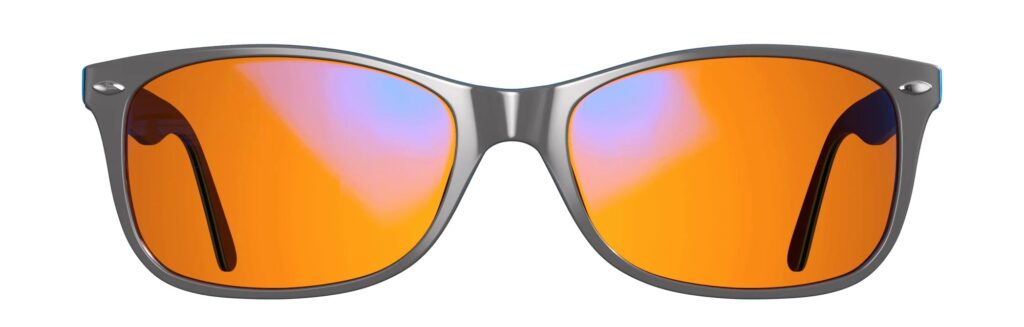 Swanwick Classic Night Swannies amber blue light blocking glasses