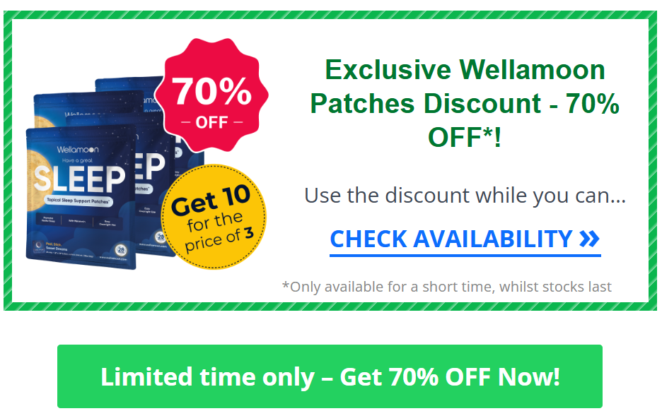 where to buy wellamoon sleep patches at a discount