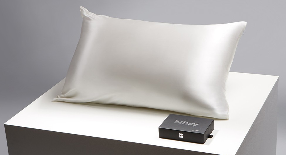 Blissy Silk Pillowcase for Acne Prone skin