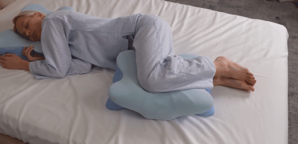 sleeping with the derila ergo butterfly pillow