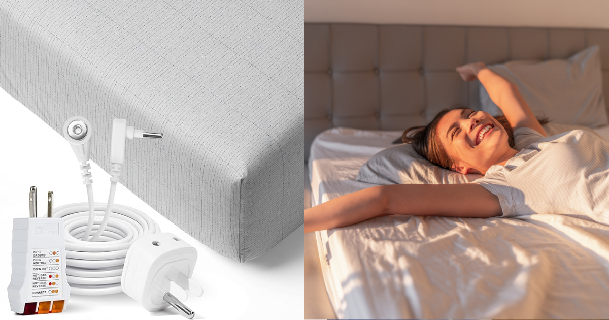 groundluxe high silver grounding sheets for better sleep