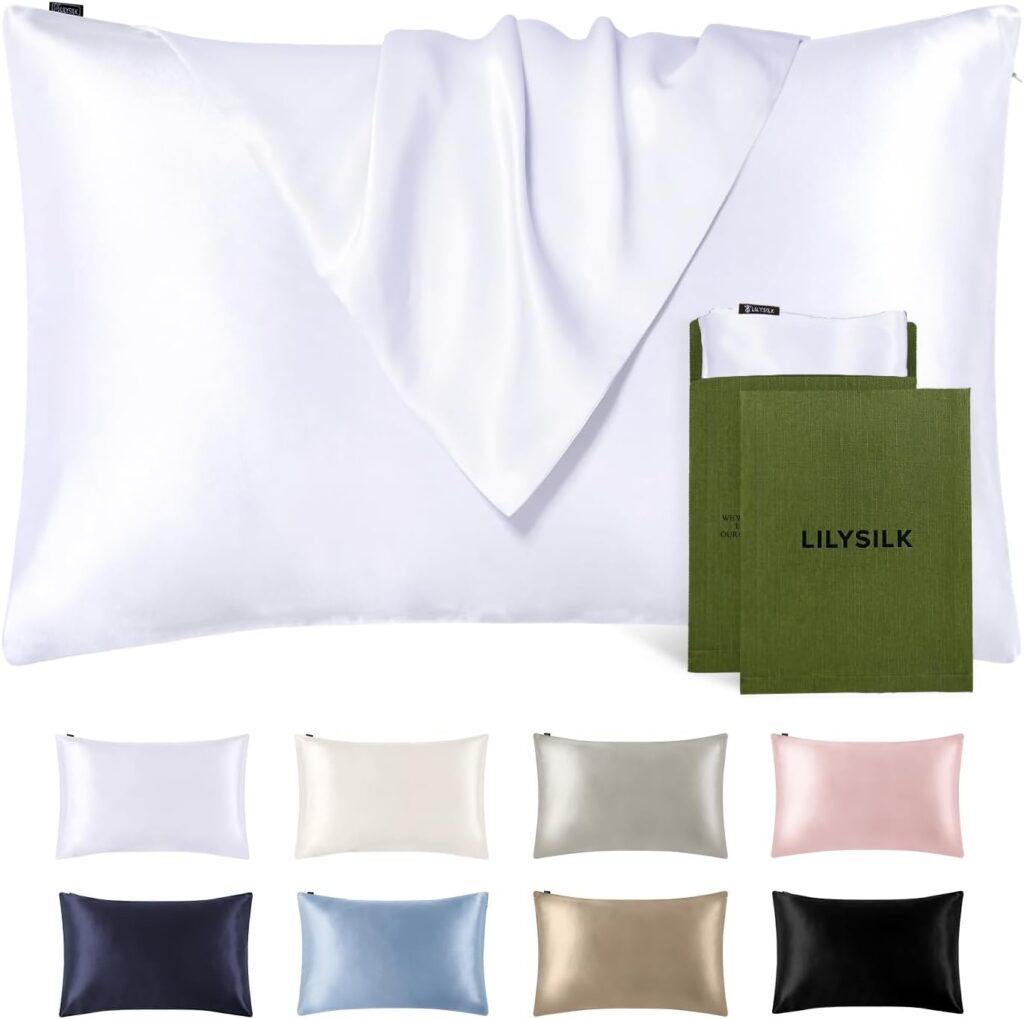 LilySilk mulberry silk pillowcase brand