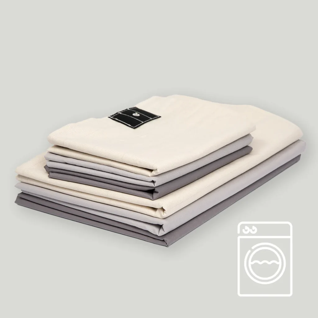 how to wash and maintain your silver grounding sheet