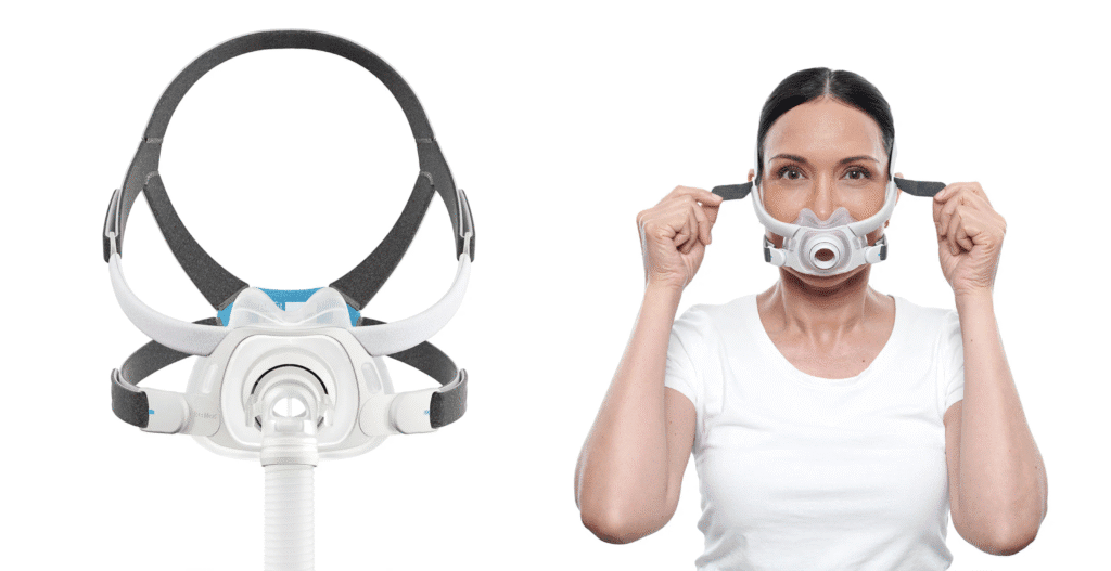ResMed AirFit F40 Full Face Mask for side sleepers