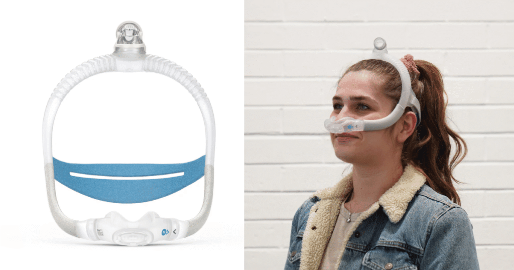 ResMed AirFit N30i Nasal Cradle Mask for side sleeping