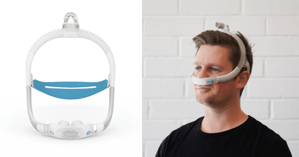 ResMed AirFit P30i Nasal Pillow Mask for side sleepers