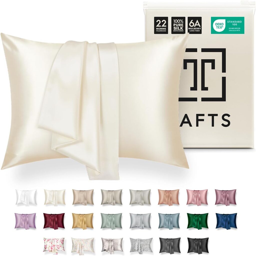 Tafts mulberry silk pillowcase