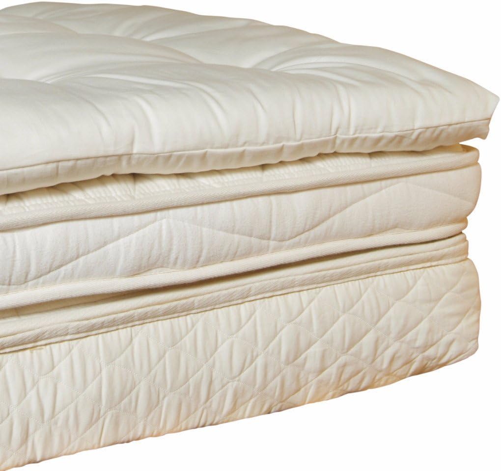 Holy Lamb Organics Wool Mattress Topper for eco-conscious and sustainability
