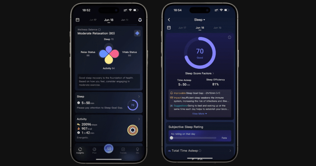 ringconn gen 2 app features
