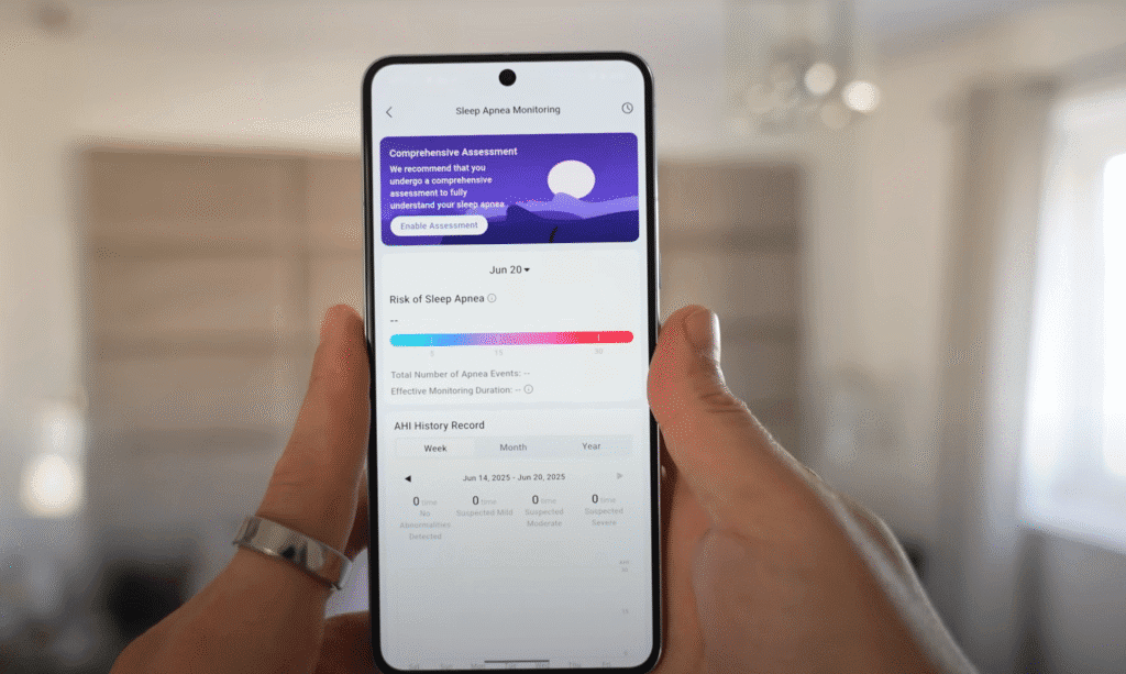 ringconn gen 2 sleep apnea app