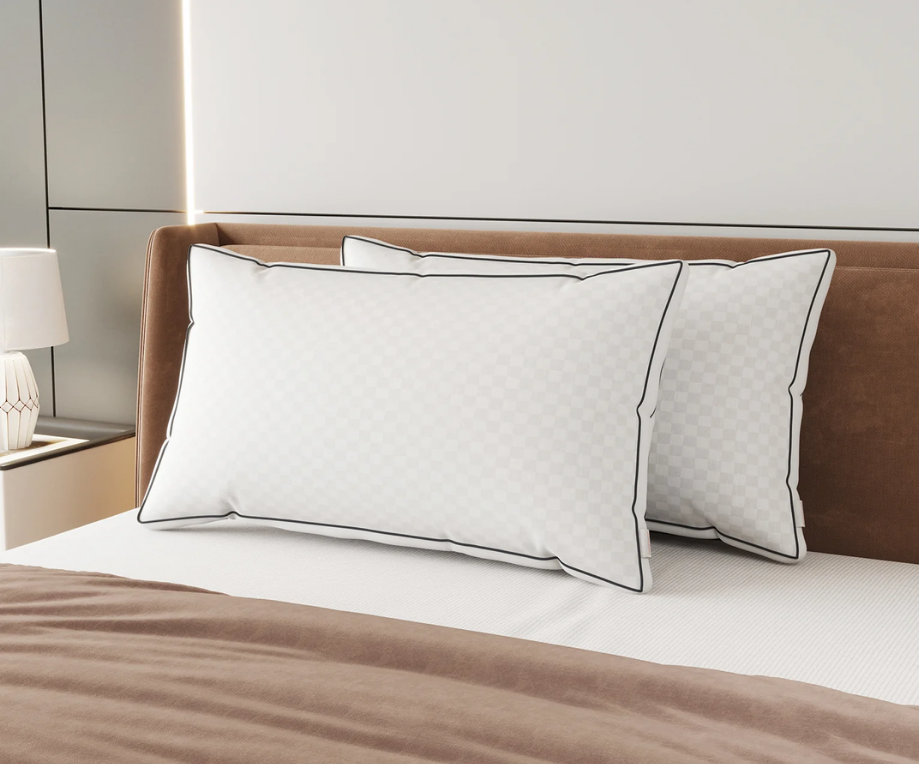 Sweetnight Comfort Support Pillow for back sleepers, supportive traditional pillow shape