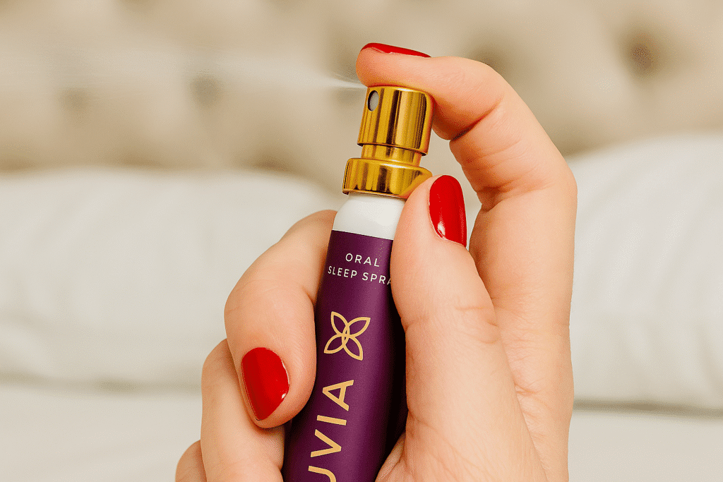 how to use rejuvia oral sleep spray