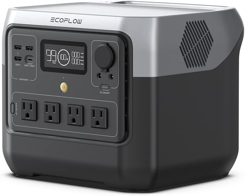 EcoFlow River 2 Pro portable power station for camping with cpap