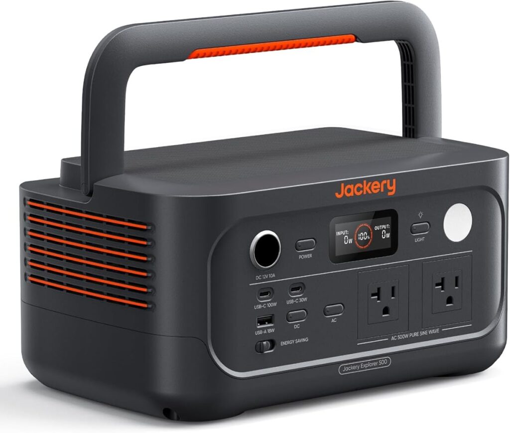 Jackery Explorer 300 Plus portable power station for camping with cpap