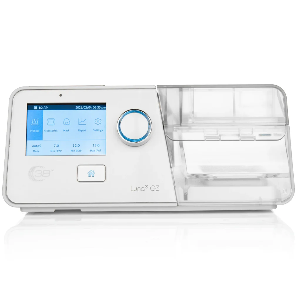 Luna G3 BiLevel 25A CPAP Machine with Integrated Heated Humidifier