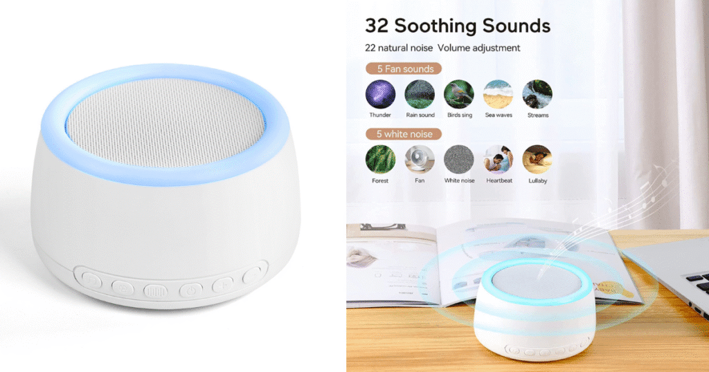 Dreamzy Serenity white noise machine for babies and toddlers