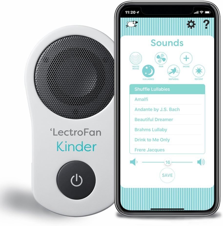 LectroFan Kinder white noise machine for baby