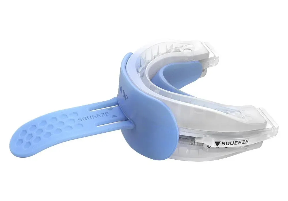 snorerx plus custom-fitted mandibular advancement device for snoring