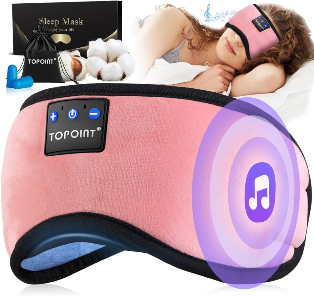 TOPOINT Bluetooth Eye Mask for Sleeping
