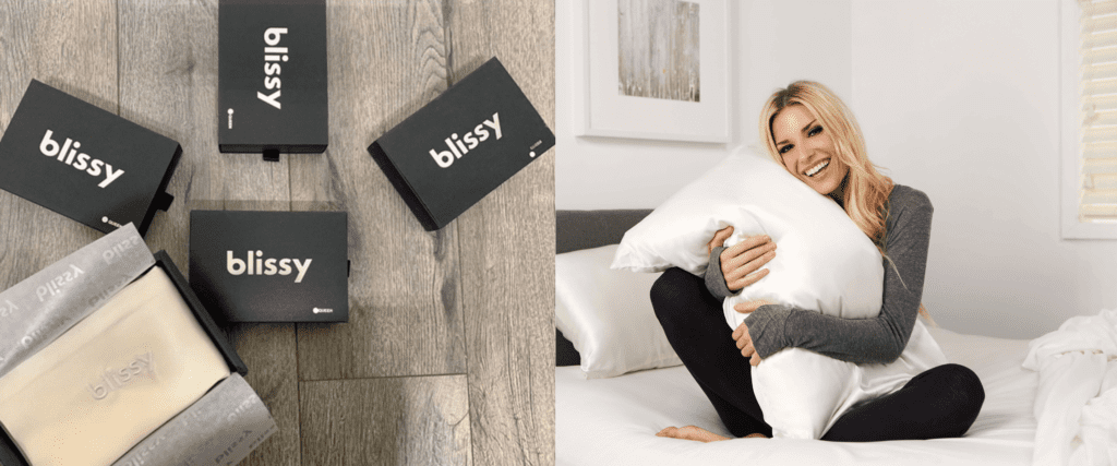 blissy silk pillowcase luxury sleep gift