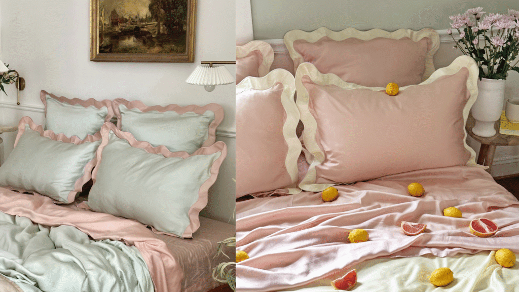 Eucalypso Scalloped Sleep Bundle luxury sleep gift idea