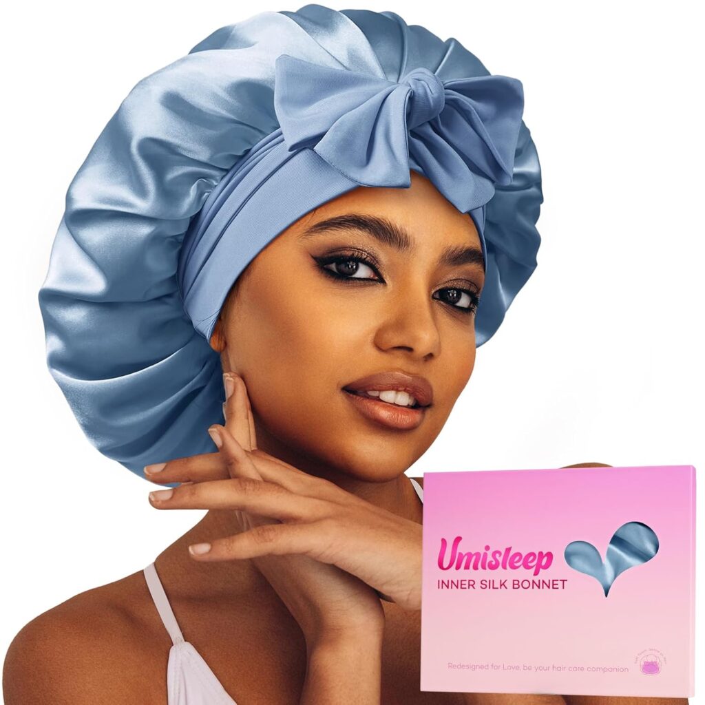 Mulberry Silk Hair Bonnet for sleep lovers